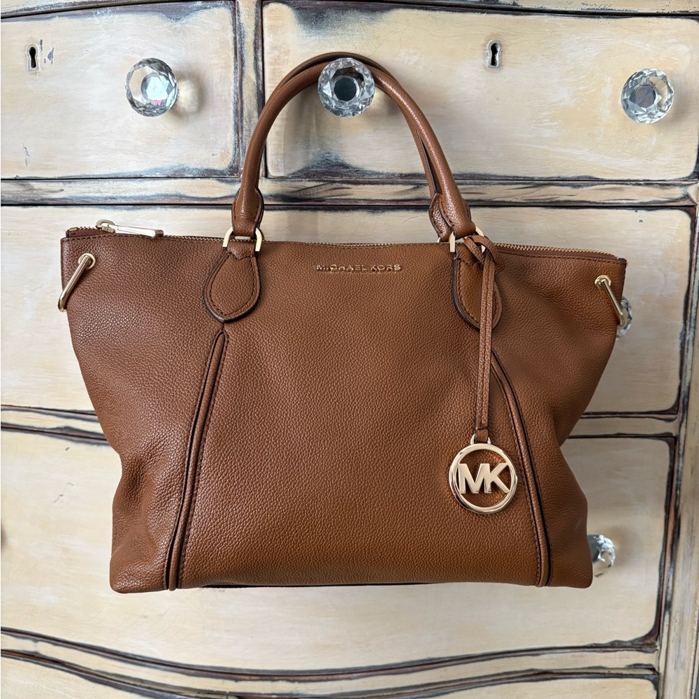 Michael Kors Tan Leather Tote